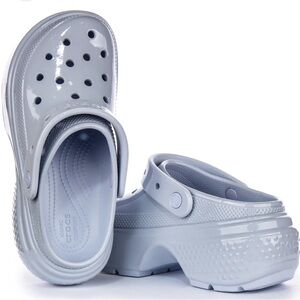 Crocs Stomp High Shine Clog Dreamscape size M 6/ W8 color brilliant blue